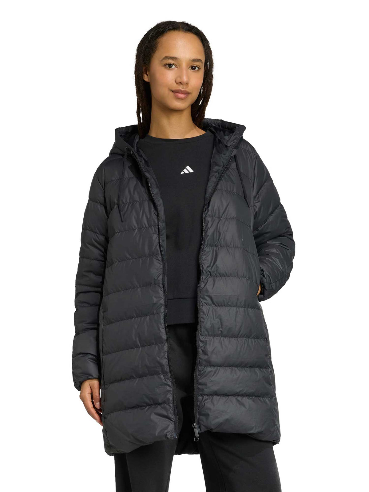ADIDAS SPORTSWEAR Яке Essentials CLIMAWARM 3-Stripes Light Down