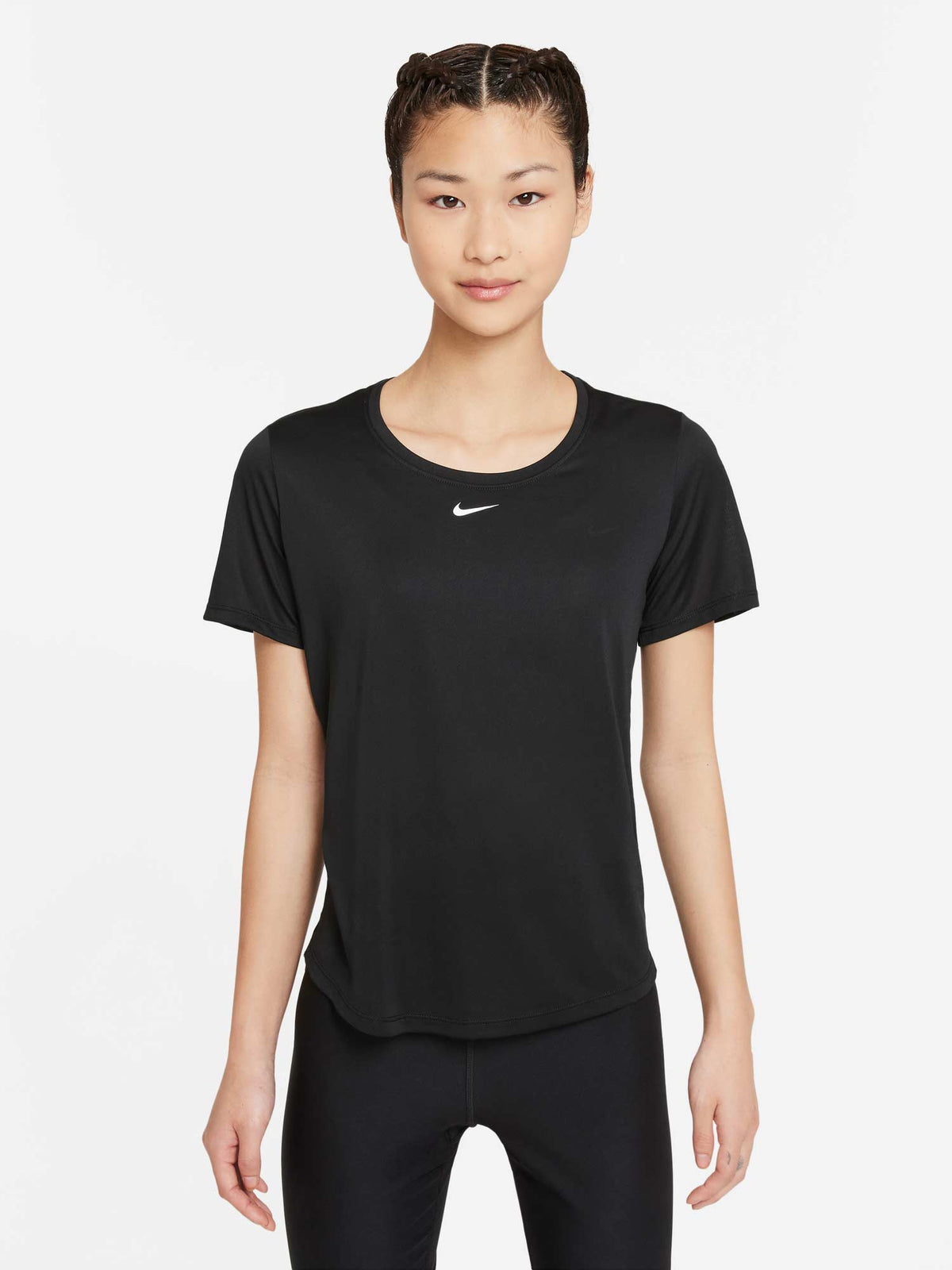 NIKE Тениска W ONE DF SS STD TOP